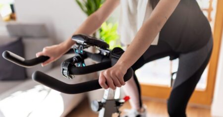 13-Minute Stationary Bike Workout for Beginners From Barry’s