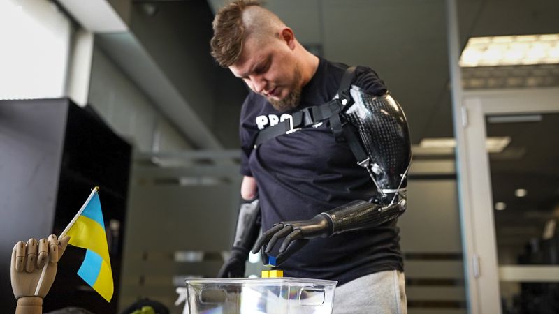 How AI and bionics are helping Ukrainian soldiers return to action