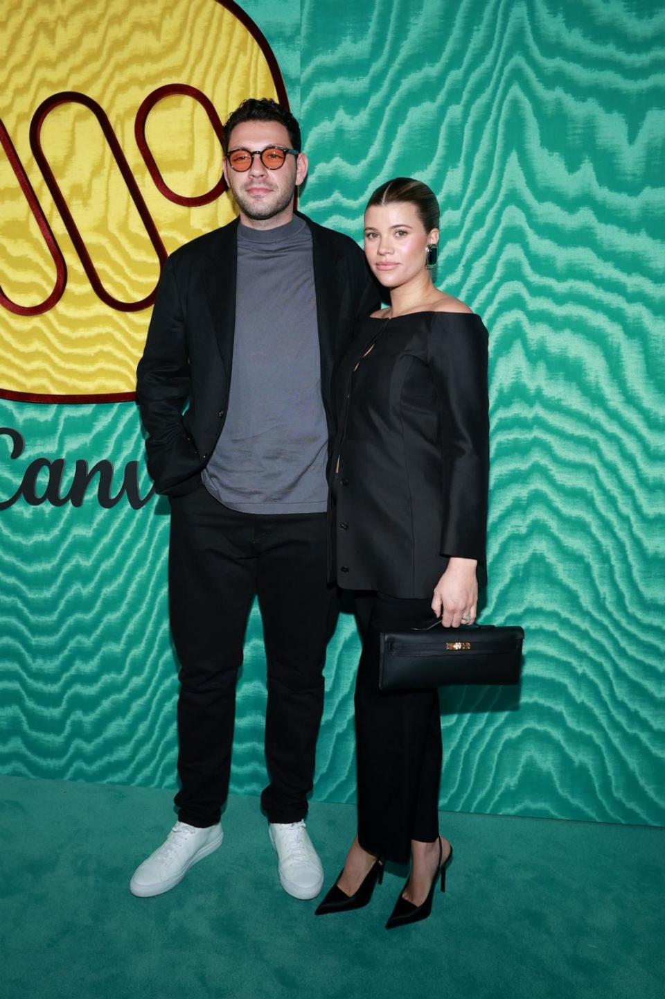PHOTO: Elliot Grainge and Sofia Richie Grainge attend the 2024 Warner Music Group Pre-GRAMMY Party at Citizen News Hollywood, Feb. 1, 2024, in Los Angeles. (Steven Simione/WireImage via Getty Images)