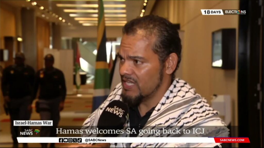 Israel-Hamas War I Hamas fully behind South Africa's decision of going back to ICJ