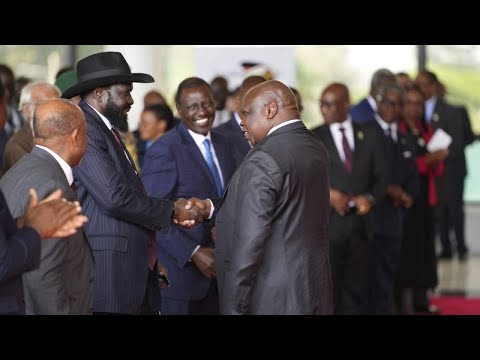 Kenya hosts South Sudan peace talks joined by African leaders