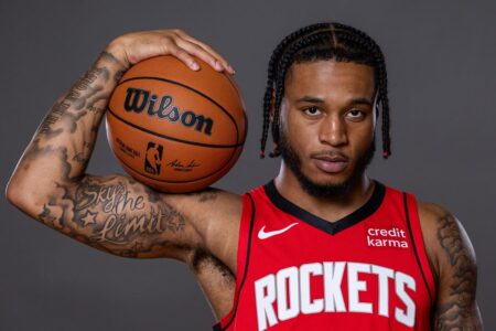 Rockets Guard Cam Whitmore Left Off NBA All-Rookie Teams