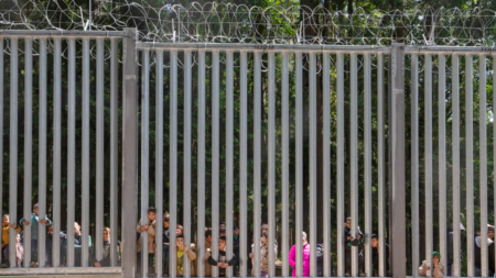 Poland to fortify border with Belarus after soldier is stabbed by migrant