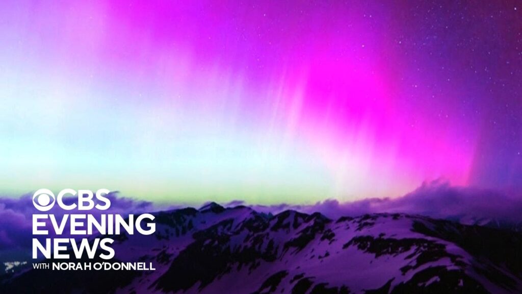 Powerful solar storm sparks stunning display of northern lights across the globe