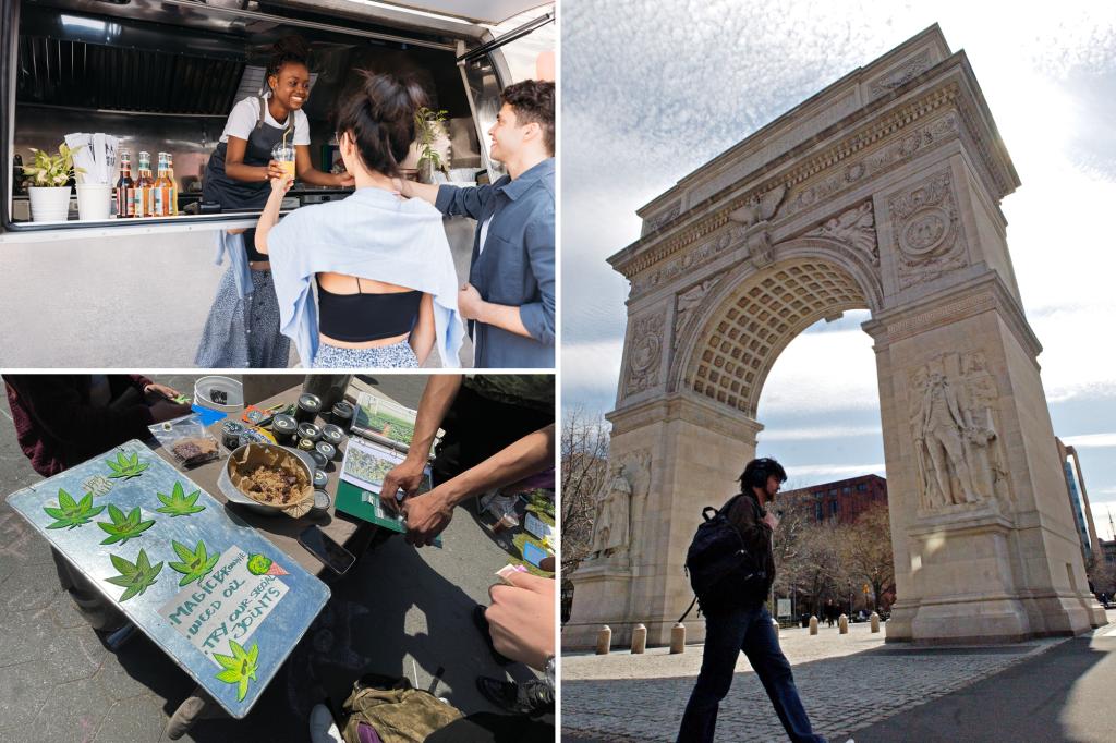 NYC looking to combat notorious drug bazaar in Washington Square Park — by installing a food truck