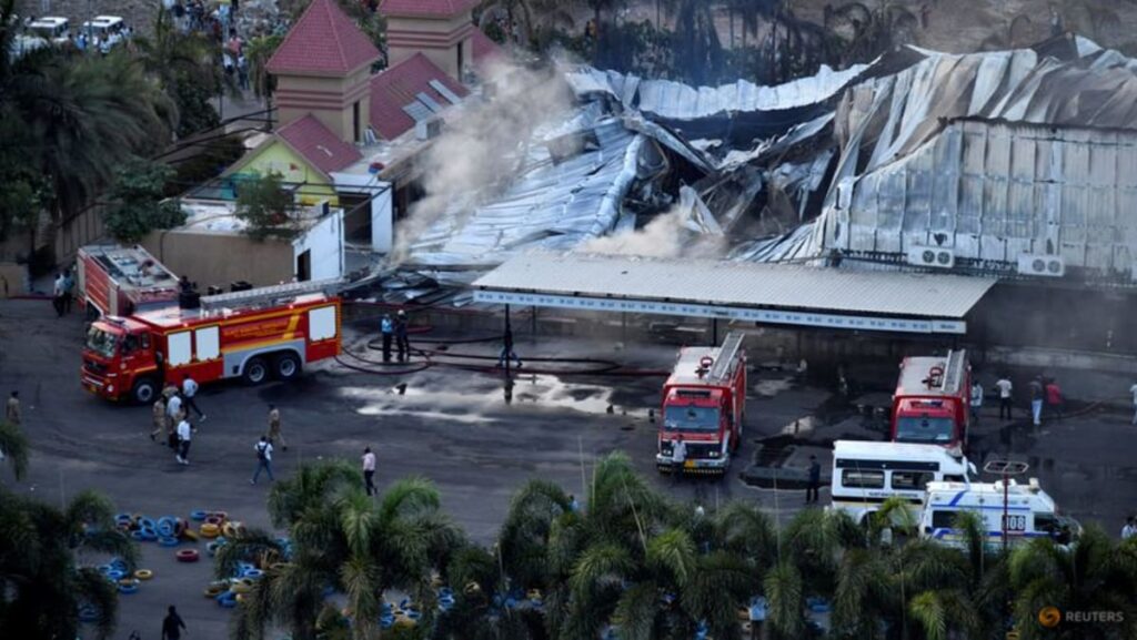 Fire at entertainment venue kills at least 24 people in western India