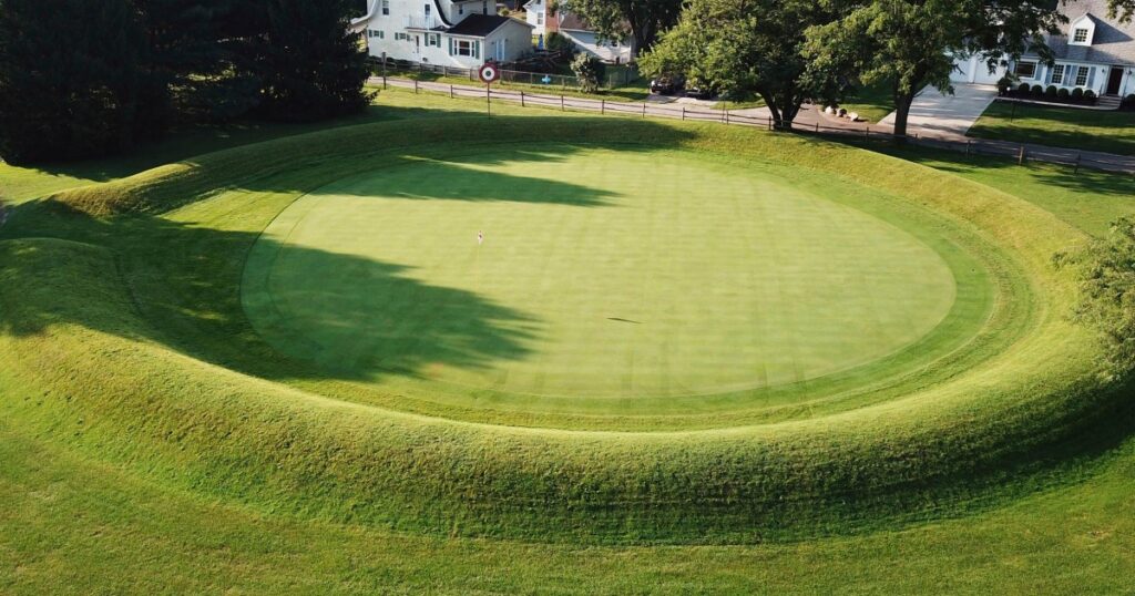 Ancient Ohio tribal site where golfers play is changing hands — but the price is up to a jury