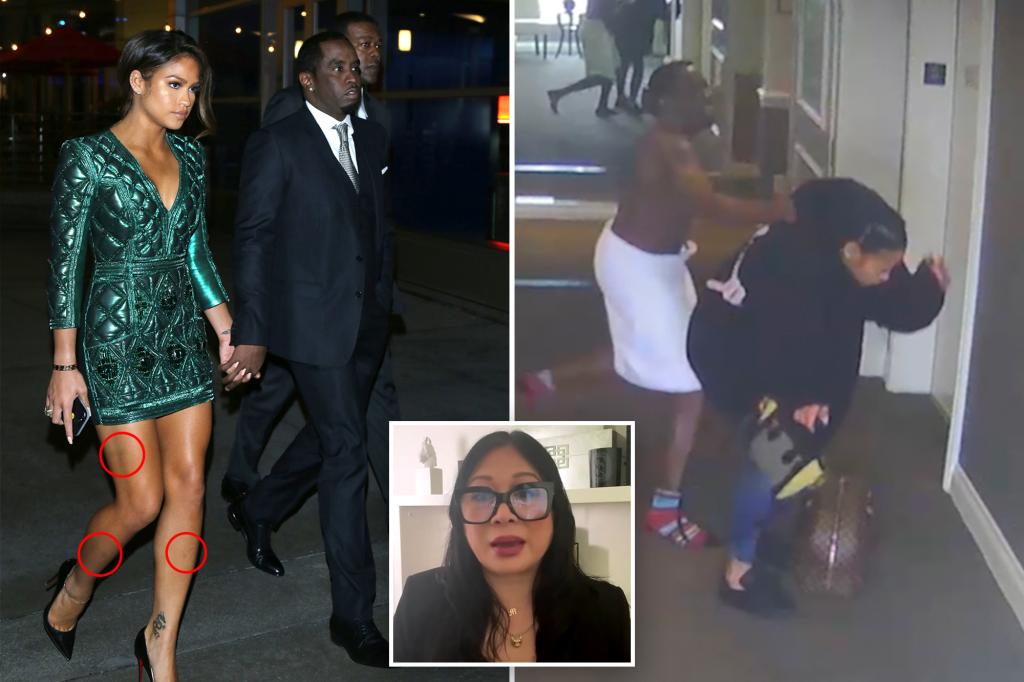 Cassie Ventura’s ex-makeup artist saw singer ‘badly bruised’ while dating Diddy: ‘We were always scared of Puff’