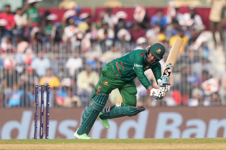 Bangladesh's captain Shakib Al Hasan
