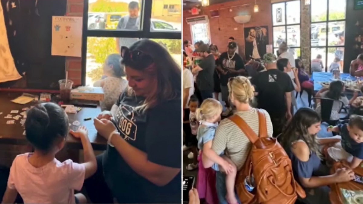 Split image of Bluey event