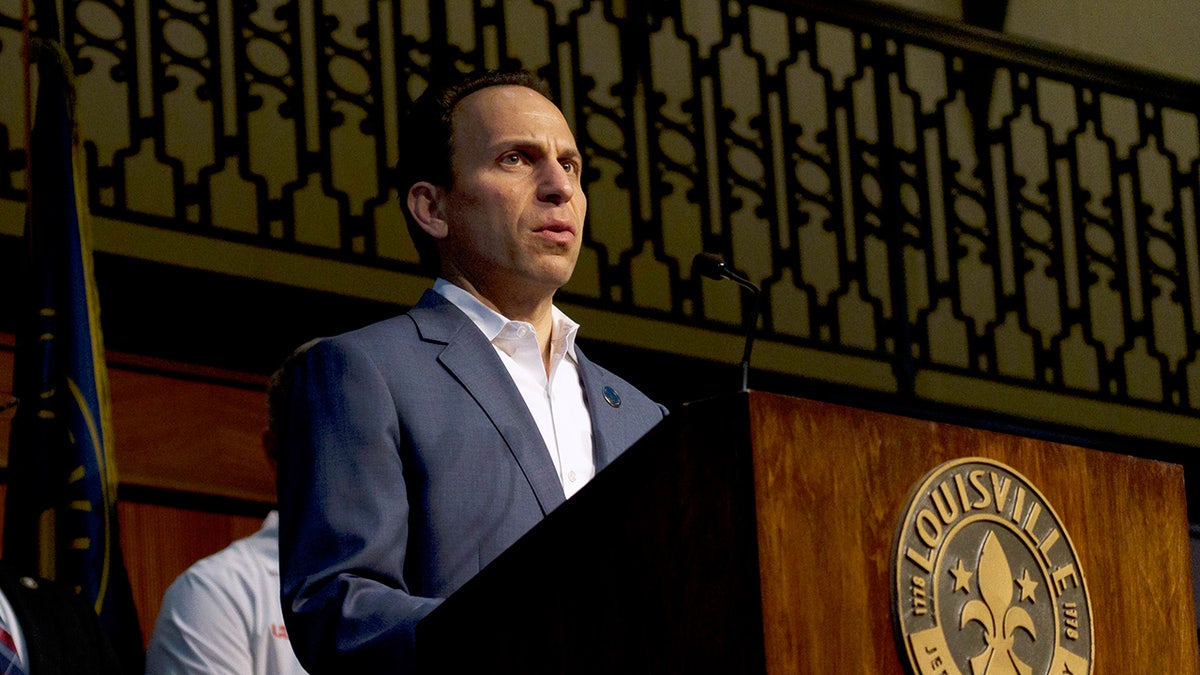Craig Greenberg speaks to the media