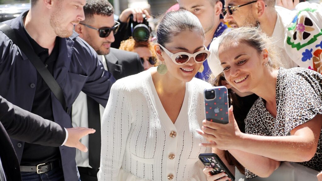 Selena Puts an Affordable Spin on Riviera Chic In Cannes