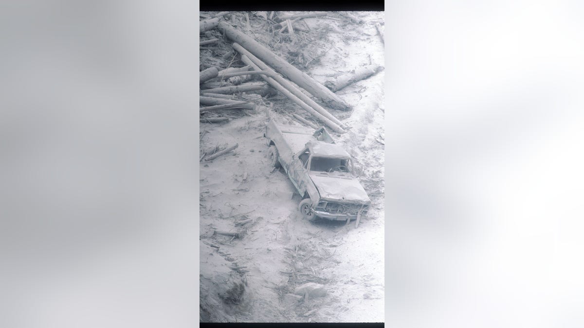 pickup truck volcano