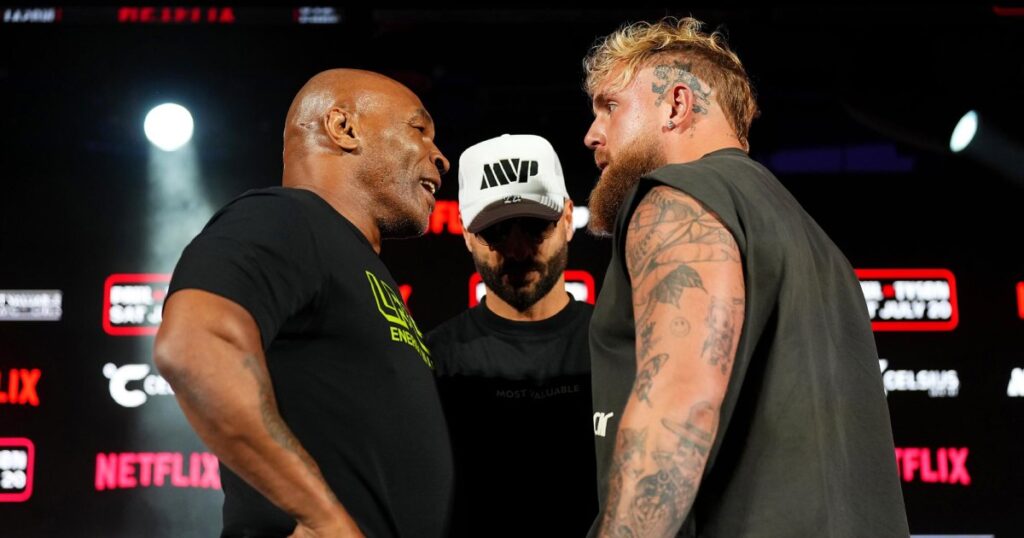 Jake Paul Reacts to Mike Tyson’s Health Scare, Hints Their Netflix Fight Is Still Happening