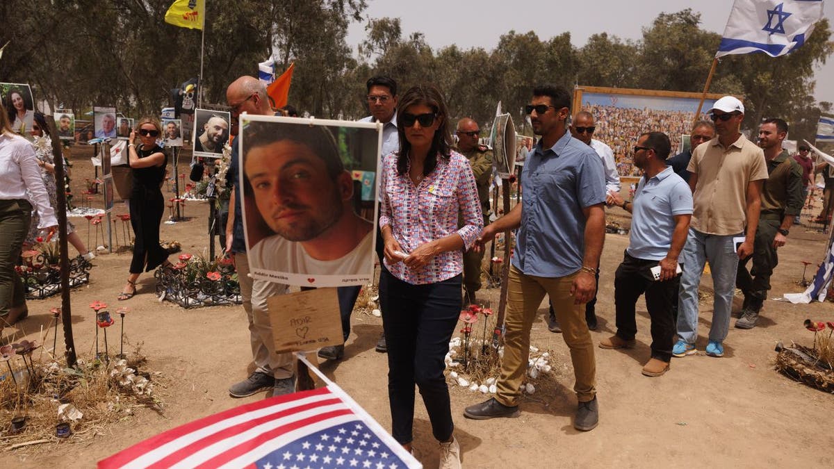 Nikki Haley on a trip to Israel