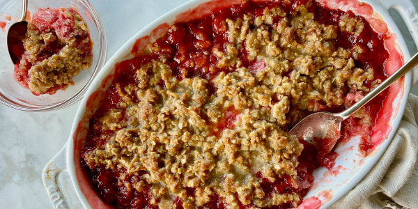Strawberry Rhubarb Crisp