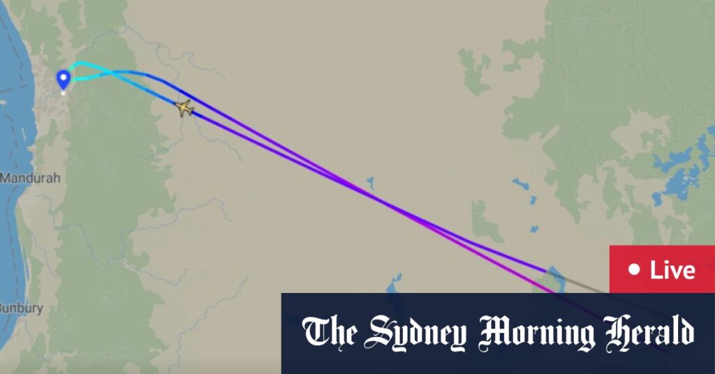 Perth flight turned back over ‘disruptive passenger’