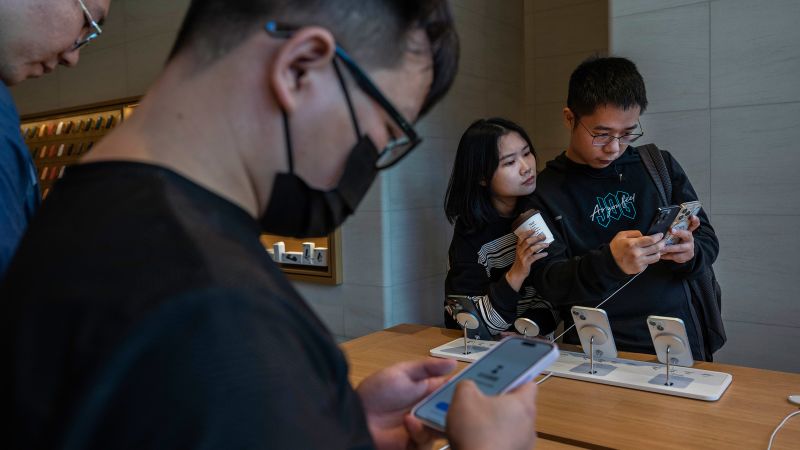 Apple slashed iPhone prices in China. Sales are bouncing back