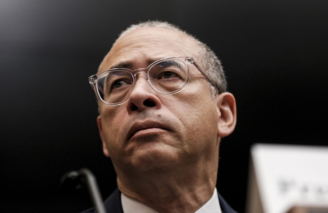 Dr. Jonathan Holloway, the President of Rutgers University, testifies at a hearing called