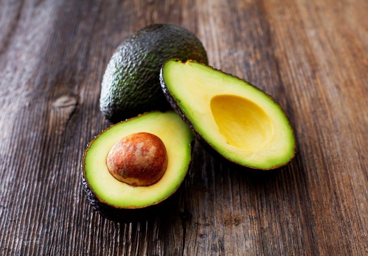 sliced avocado