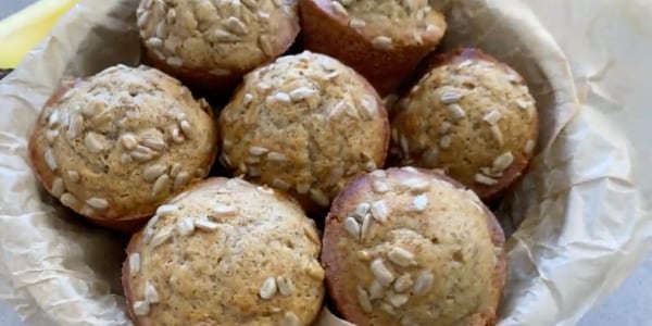 Easy Sunflower Seed Banana Bread