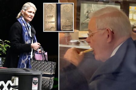 Gold bar Bob Menendez’s wife isn’t ‘mastermind’ of graft scheme — she’s ill, isolated ‘submissive housewife’: friends