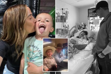 Little Levi Wright ‘not good’ despite tot, 3, waking from coma after driving toy tractor into river: ‘We’re shattered’