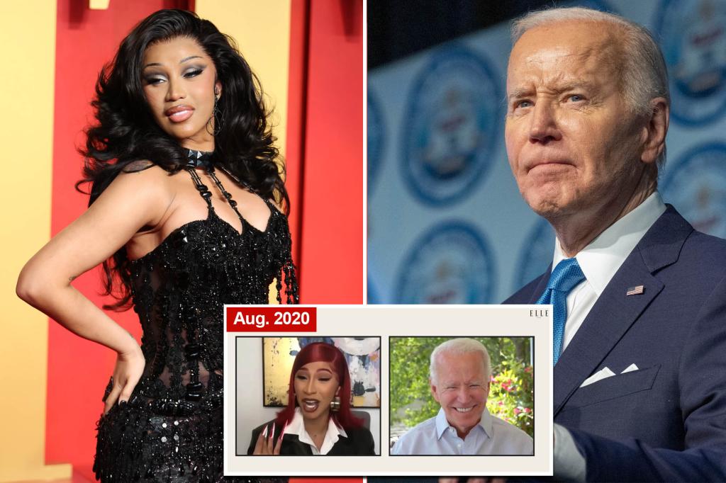 Rapper Cardi B won’t endorse Biden in 2024: ‘Layers of disappointment’