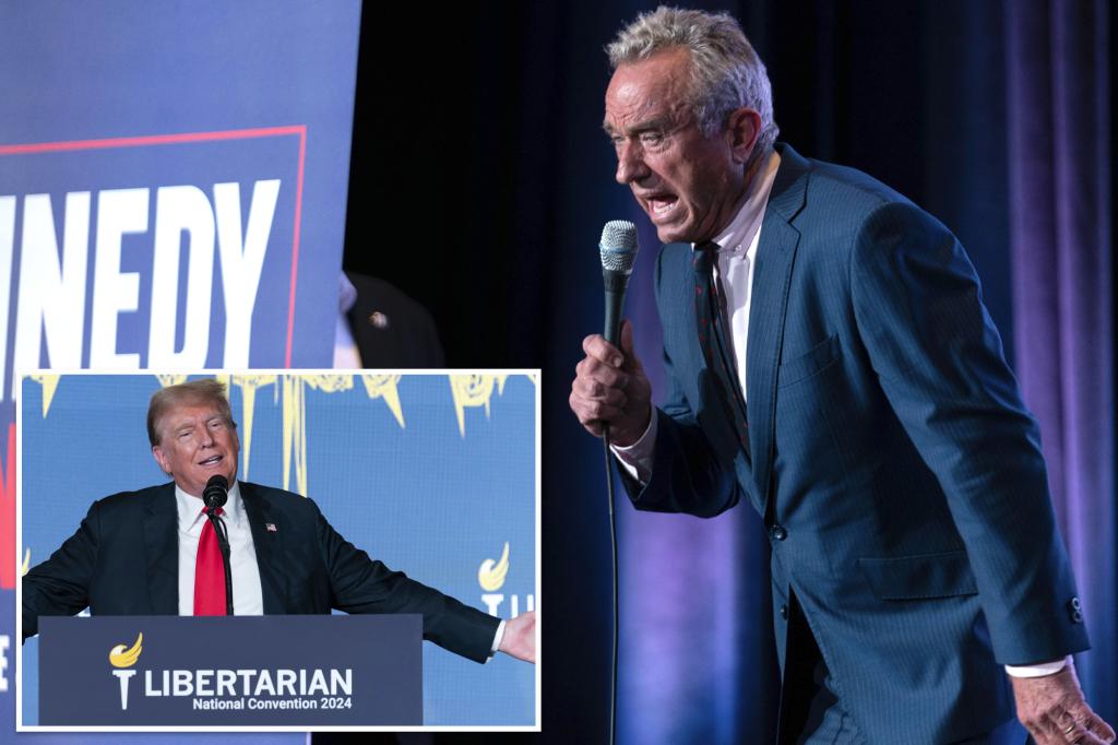 RFK Jr.’s bid for Libertarian nod implodes after garnering pitiful 2.07% delegate support