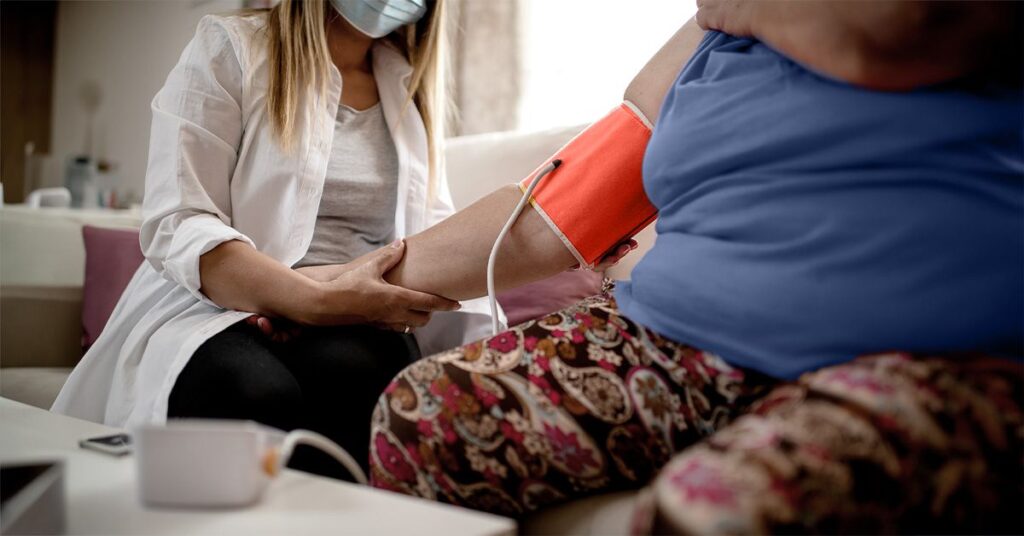 Disease risk factors such as hypertension and high blood sugar rising