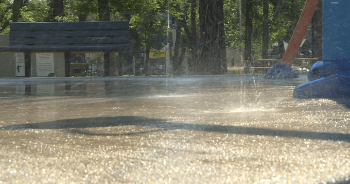 New spray pad opens at Winnipeg’s Corydon Community Centre
