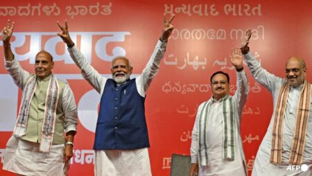 India’s Modi in talks with allies after close election win