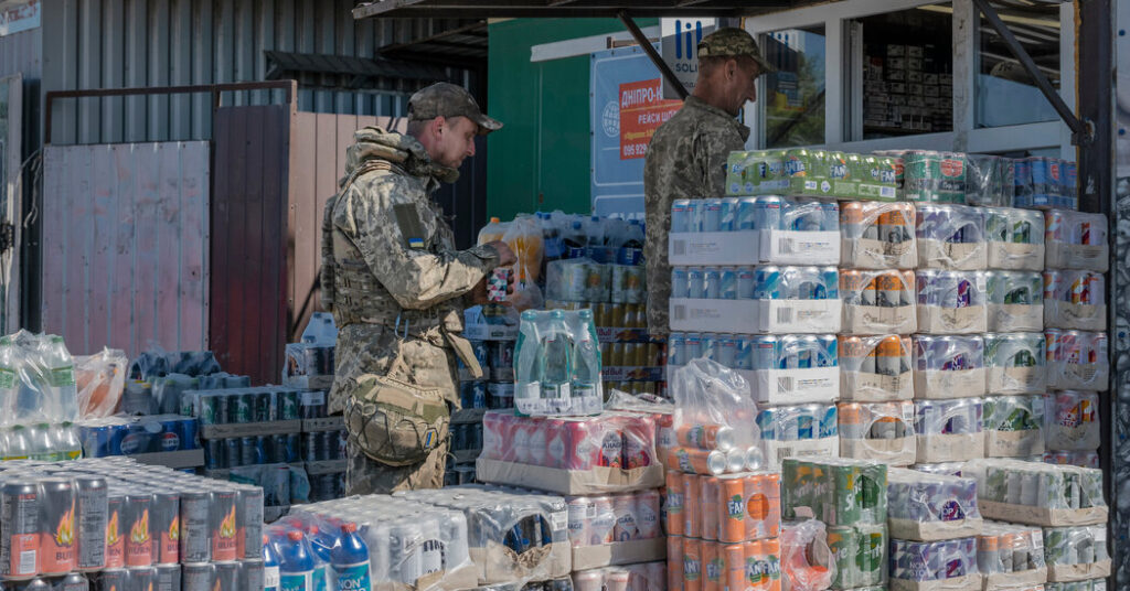 Energy Drinks Boost Ukraine’s Soldiers, and Its Economy