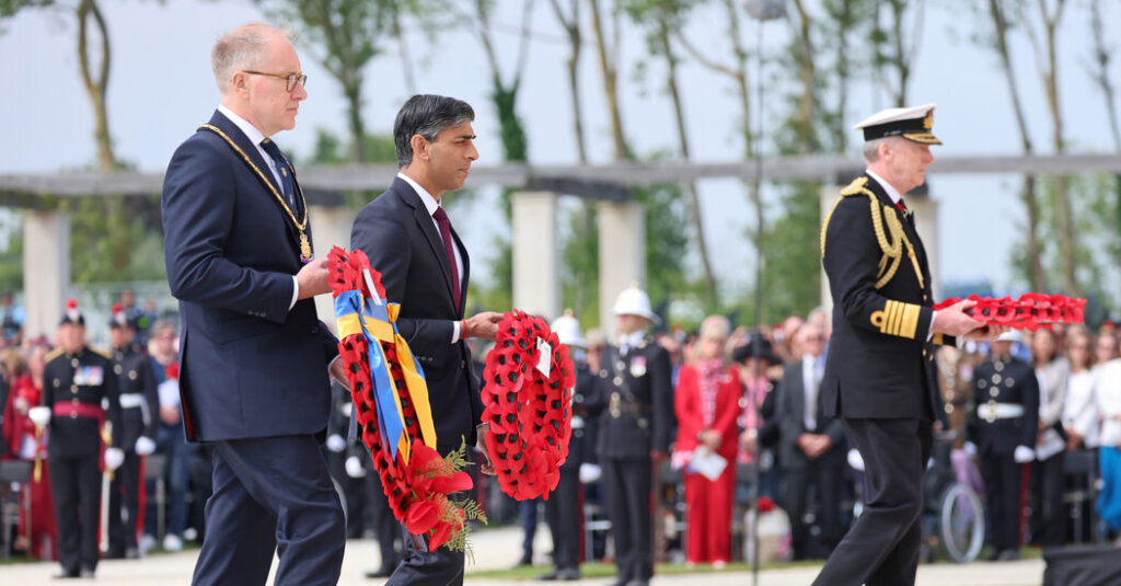 Rishi Sunak, British Prime Minister, Apologies for Leaving D-Day Events Early
