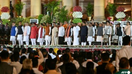 Indian PM Modi unveils coalition Cabinet dominated by his party