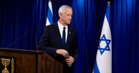Gantz Quits Israel Government in Dispute With Netanyahu Over Gaza