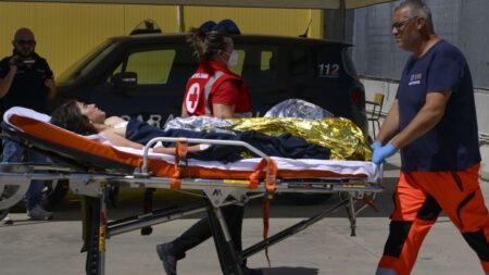 Up to 10 suspected migrants have died in Italian-Greek waters