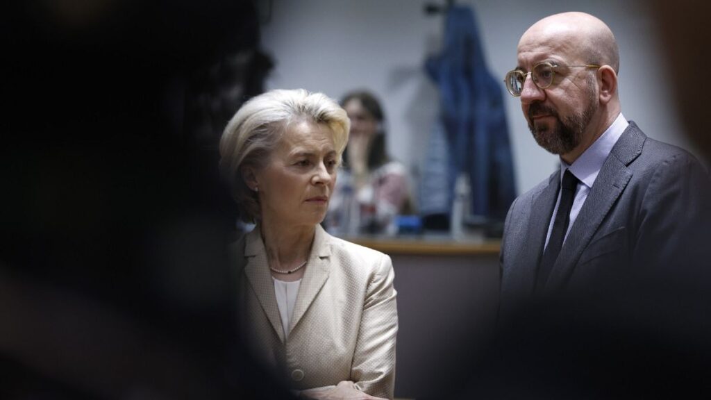 EU leaders at odds over von der Leyen’s presence at key job talks