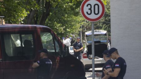Attacker shot dead after wounding guard at Israel’s embassy in Serbia