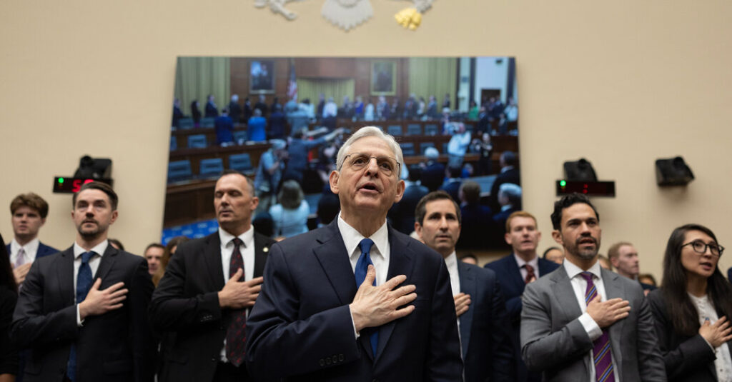 House to Vote on Holding Garland in Contempt Over Biden Audio