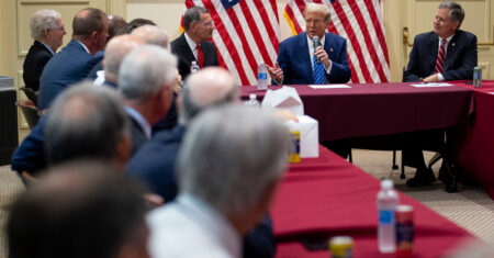 Courting C.E.O.s, Trump Says He Intends to Cut Corporate Taxes Again