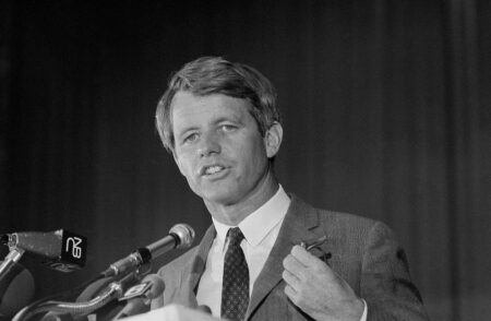 On this day in history, June 5, 1968, presidential hopeful Robert F. Kennedy is fatally shot in Los Angeles