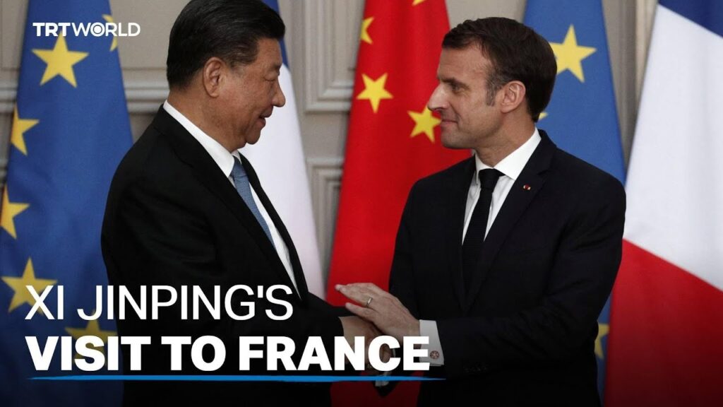 Chinese president begins his European tour, first stop in Paris