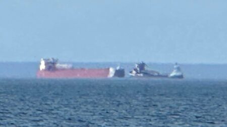Freighter takes on water after hitting underwater object in Lake Superior: Coast Guard