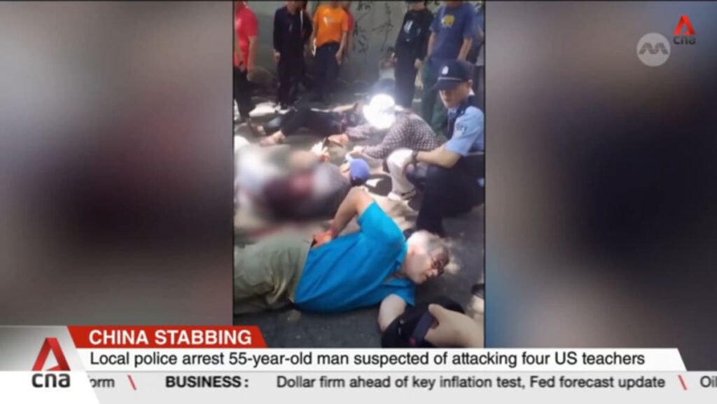 Chinese authorities arrest 55-year-old man suspected of attacking 4 US teachers