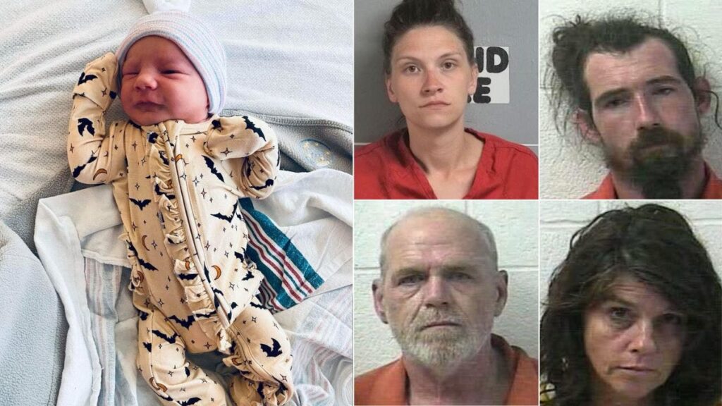 Missing Kentucky baby: 5 now arrested, including parents, grandparents