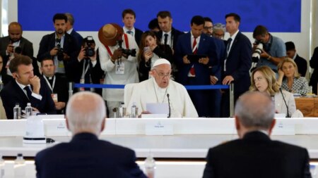 Pope Francis warns of AI in first-ever G-7 papal address, urges ‘safeguards’ for ‘proper human control’