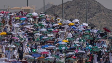 Muslim pilgrims complete this year’s Hajj as deadly triple-digit temps sear Mecca