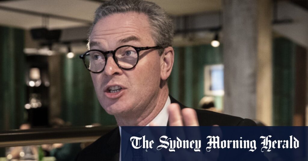 Christopher Pyne takes on London