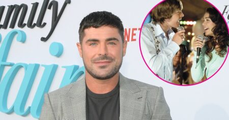 Zac Efron Says Dance for High School Musical 2’s ‘Bet on It’ Was ‘All Improv’